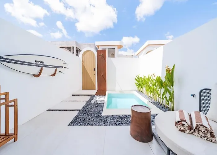 Modern Loft Private Pool Near Balangan Holiday home *