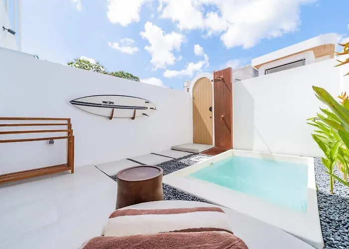 Modern Loft Private Pool Near Balangan